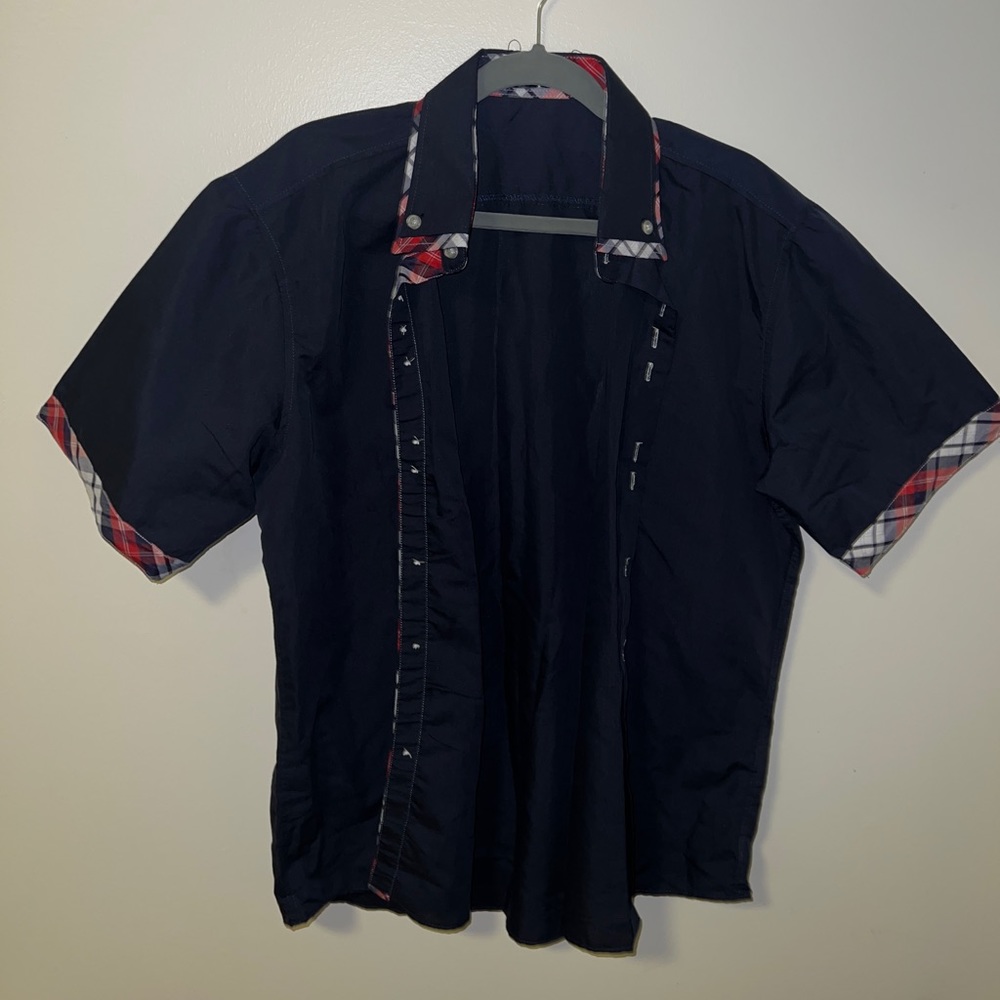 Navy Blue short sleeve shirt